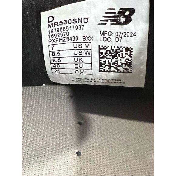 NEW BALANCE 530 Lace-up Athletic Running Sneakers (7M/8.5W) - Picture 11 of 11
